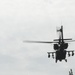 B-Roll; U.S. Army AH-64 Apaches roar through Latvia demonstrating lethality