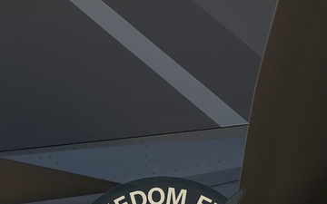 U.S. Marine F-35Bs fly during exercise Freedom Flag 25-1