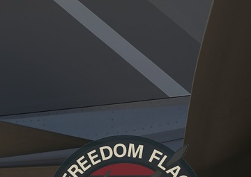 U.S. Marine F-35Bs fly during exercise Freedom Flag 25-1