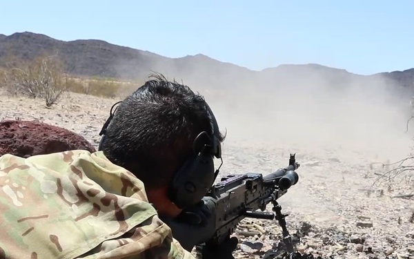 B CO 2-285th Weapons Qualifications b-roll