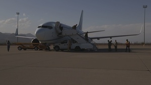 The 41st Engineer Battalion arrives to the southern border