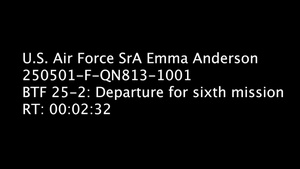 BTF 25-5: Departure for sixth mission