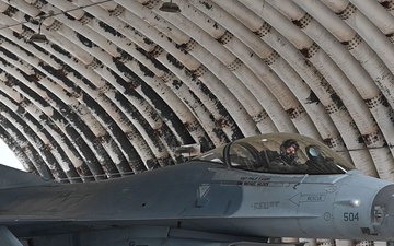 Wolf takes off at Kunsan during FF 25-1