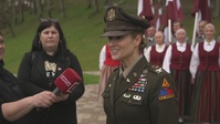 A-Roll; Task Force Iron celebrates Day of the Restoration of Latvian Independence with NATO Allies