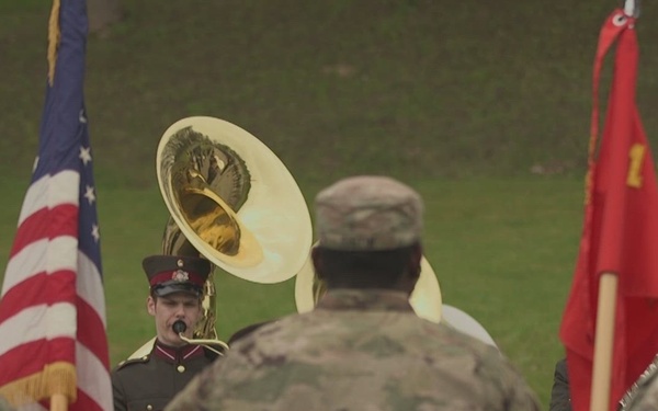 B-Roll; Task Force Iron celebrates Day of the Restoration of Latvian Independence with NATO Allies