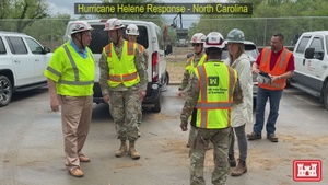 Highest-ranking DOD official visits North Carolina’s Hurricane Helene recovery mission
