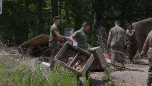 Base Wide Cleanup; Roadside Cleanup B-Roll