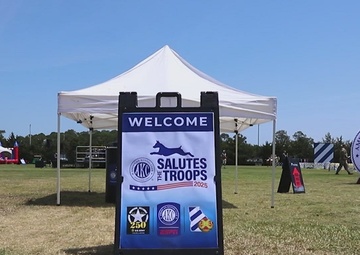 The American Kennel Club donates Rocky the Bulldog to 3rd Infantry Division