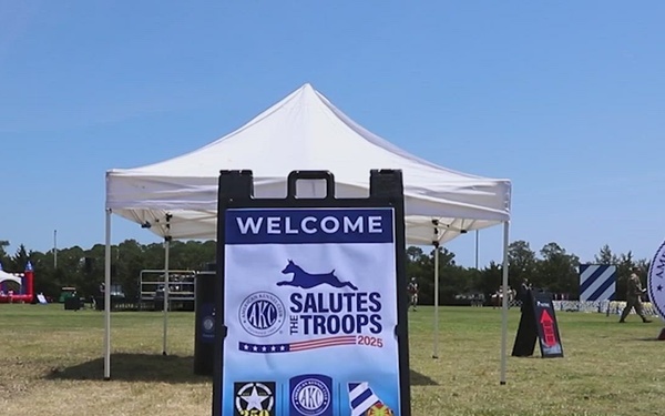 The American Kennel Club donates Rocky the Bulldog to 3rd Infantry Division