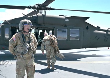 Army National Guard Senior Leadership visits Utah