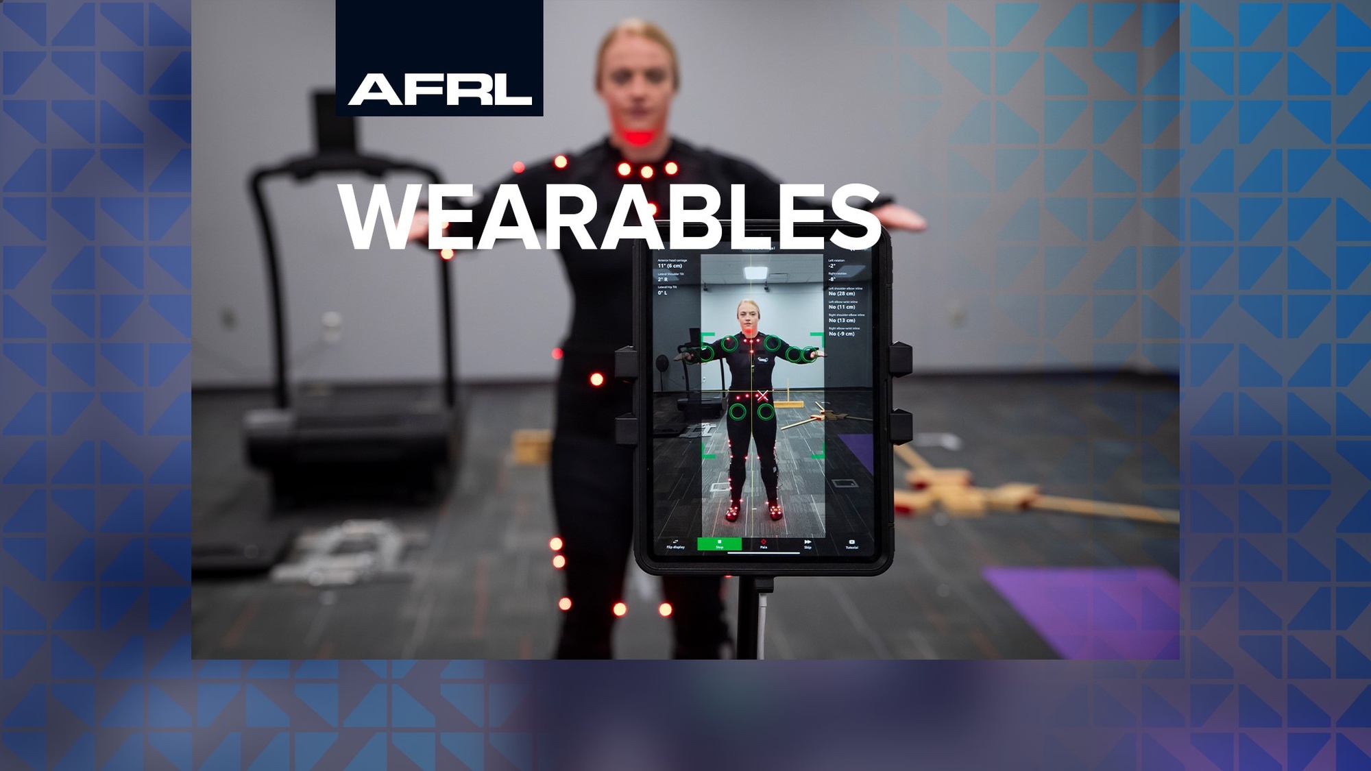 The 711th Human Performance wing is developing wearable technology to optimize warfighter performance.  Wearable sensors unlock Airman and Guardian potential by assesing warfighter performance, leveraging stable attributes like inteligence and dynamic factors like fatigue.  (U.S. Air Force video by Keith Lewis)