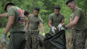 Base Wide Cleanup; Roadside Cleanup B-Roll