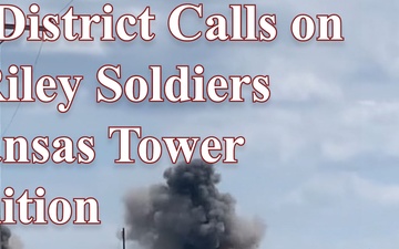 Tulsa District calls on Fort Riley engineers for tower removal
