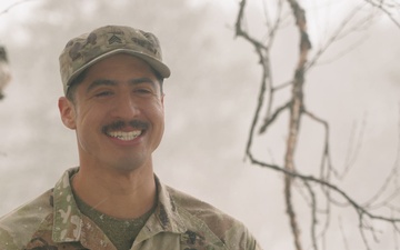 82nd ABN DIV combat medic conducts interview, DEFENDER 25
