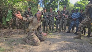 Combined forces conduct jungle patrol training during TRADEWINDS 25
