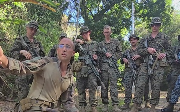Combined forces conduct jungle patrol training during TRADEWINDS 25