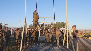 Marines conquer the HITT course during MAIC 73-25