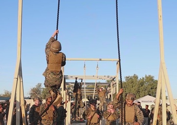 Marines conquer the HITT course during MAIC 73-25