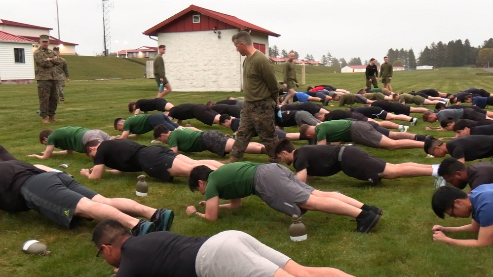DVIDS - Video - 12th MCD hosts Mini-OCS: Physical Fitness Test B-Roll