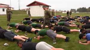 12th MCD hosts Mini-OCS: Physical Fitness Test B-Roll