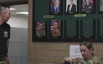 2-218th Field Artillery Unit Hosts Remembrance Ruck and Food Drive
