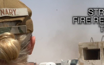 386th ECES conducts fire response drill
