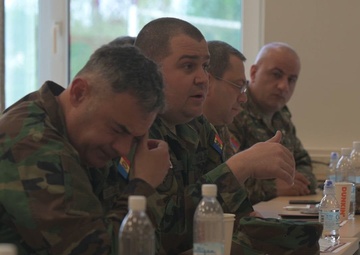 Military medics participate in medical training at LRMC simulation center