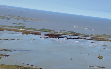 Unified Command continues pollution response operations near Garden Island Bay, LA