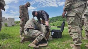 3rd Infantry Division Soldiers operate counter-Unmanned Aerial Systems during Combined Resolve 25-02