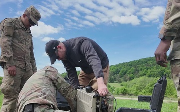3rd Infantry Division Soldiers operate counter-Unmanned Aerial Systems during Combined Resolve 25-02