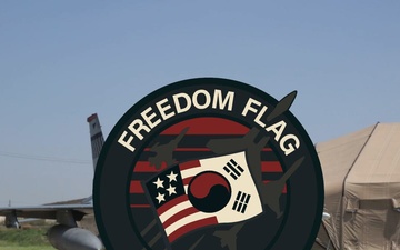 U.S. Air Force F-16s conduct tactical training during Freedom Flag 25-1