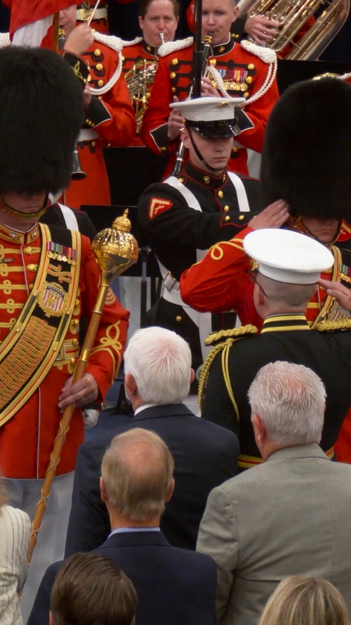 United States Marine Band Drum Major Relief and Appointment