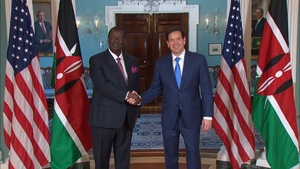 Secretary of State Marco A Rubio meets with Kenyan Prime Cabinet Secretary and Cabinet Secretary for Foreign Diaspora Affairs Musalia Mudavadi