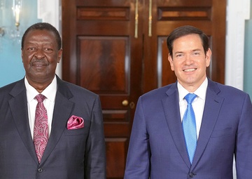 Secretary Rubio meets with Kenyan Prime Cabinet Secretary and Cabinet Secretary for Foreign Diaspora Affairs Musalia Mudavadi