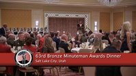 63rd Bronze Minuteman Awards Dinner (2 min Reel)