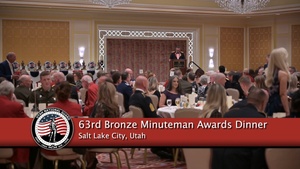 63rd Bronze Minuteman Awards Dinner (2 min Reel)