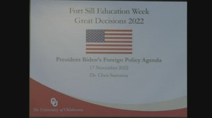 Seminar President Biden’s Foreign Policy Agenda 17 November 2022