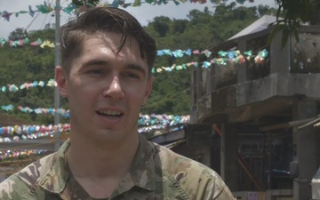Balikatan 25: U.S., Philippines forces, provide aid to Barangay Dugui San Isidro, Virac, locals.