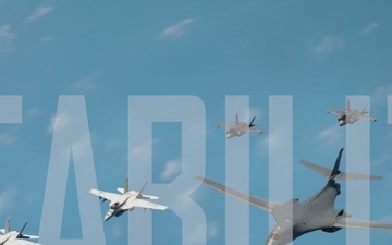 Lancer Bomber Task Forces in Japan
