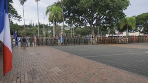 B-Roll: MRF-D 25.3 participates in closing ceremony