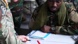 B-Roll: US, multinational partners participate in instructional classes during African Lion 2025