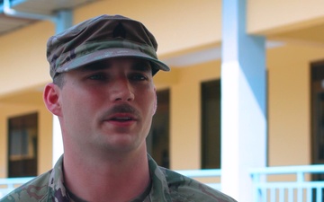 Interview: U.S. Army Sgt. Christopher Harding speaks about working with multinational partners during African Lion 25