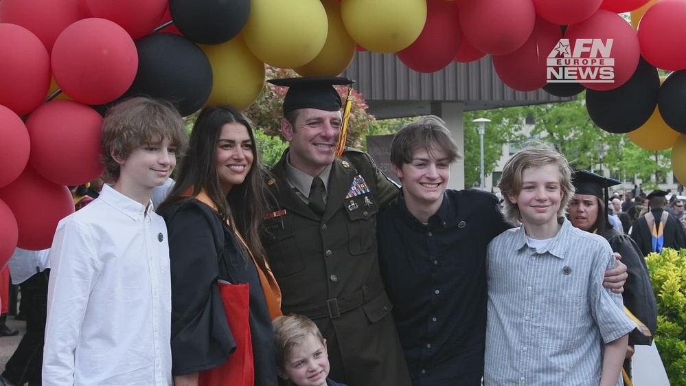 DVIDS - Video - 250 Service Members Graduate - AFN News