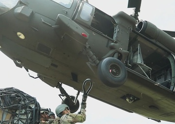 Ammunition specialist sling load training