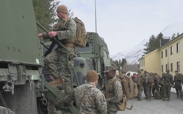 U.S. Marines conduct marksmanship training during NATO exercise