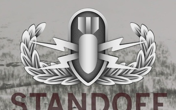 U.S. Marine conduct an EOD range during NATO exercise