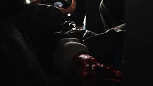 374 MDG hosts Navy Corpsman for TCCC training (reel)