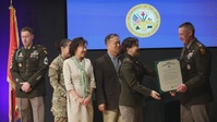 Stalwart Battalion Cadets take the Oath of Office