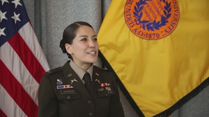 Stalwart Battalion Cadets take the Oath of Office