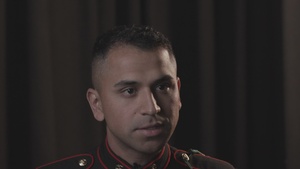 Staff Sgt. Victor Sanchez interview for 107th Belleau Wood anniversary